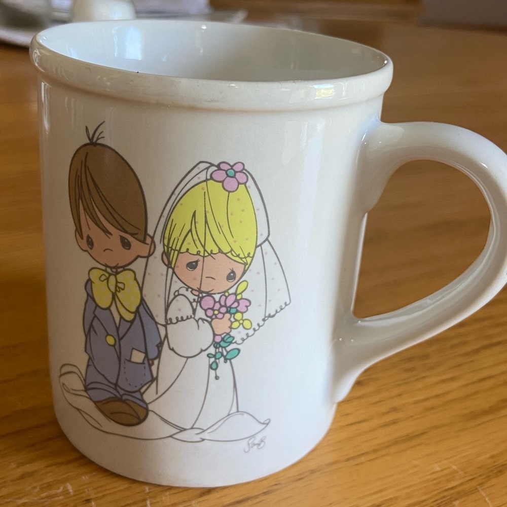 Precious Moments mug, vintage 1995